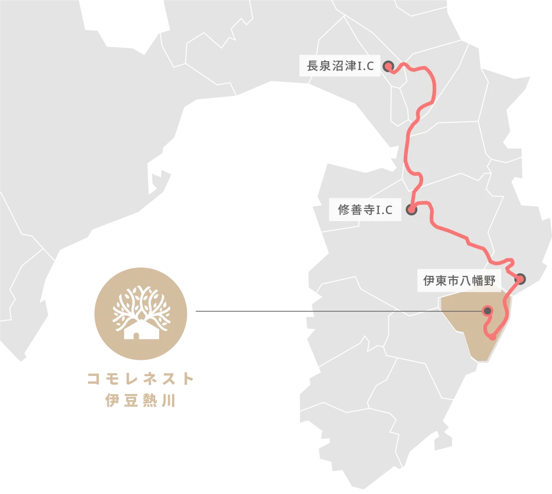 伊豆エリア広域マップ
